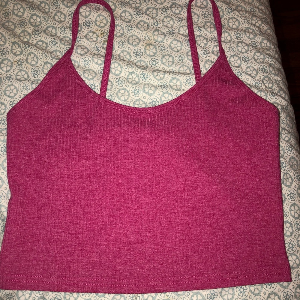 Pink Crop Top